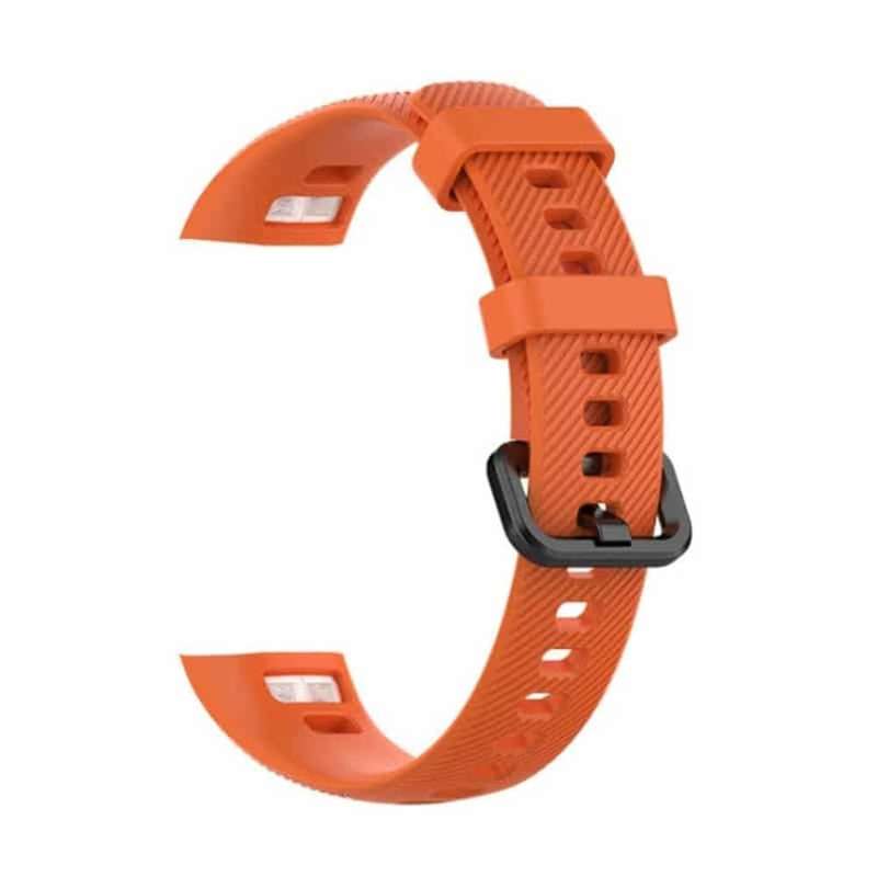 Killer Deals Huawei Honor Band 4/5 silicone strap - Orange (S-M-L)