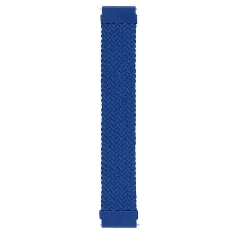 Killer Deals 20mm Universal watch braided elastic loop strap - Navy (135mm)