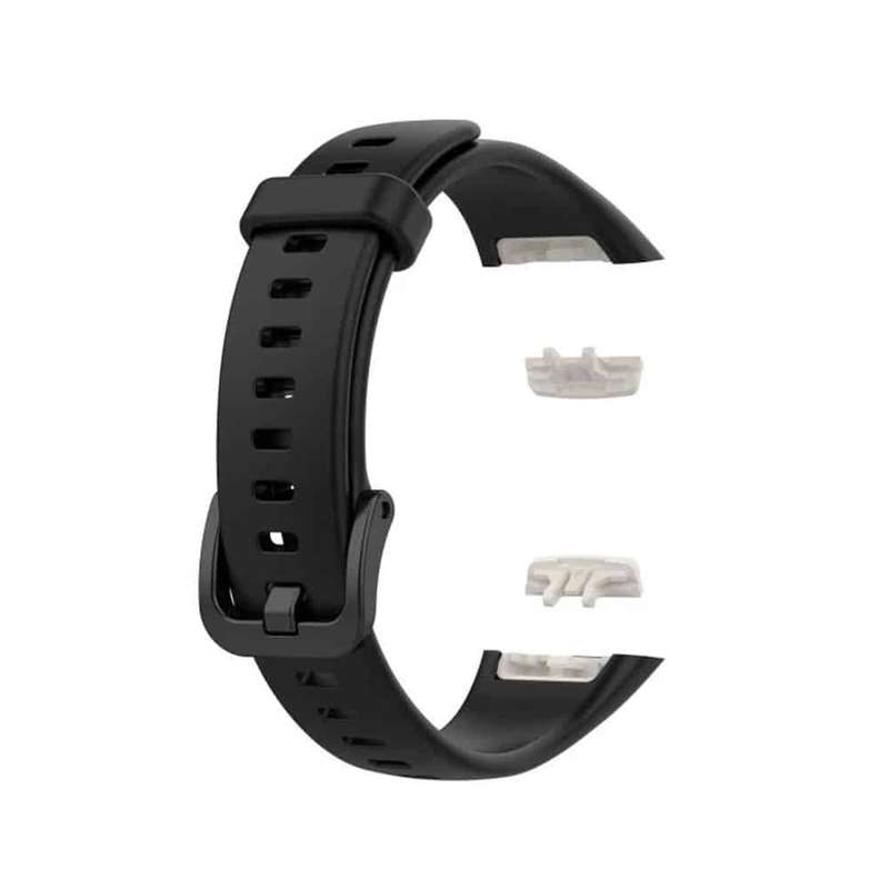 Killer Deals Huawei Band 6/Honor Band 6 replacement silicone strap - Black (S-M)
