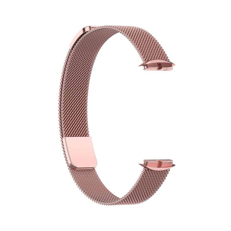 Killer Deals Fitbit Luxe Replacement Meshy Milanese Strap - Pink