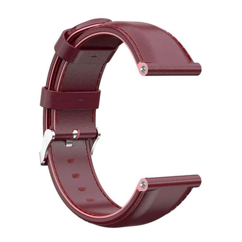Killer Deals Leather Band for Fitbit Versa/2/Lite Blaze(23mm) - Red