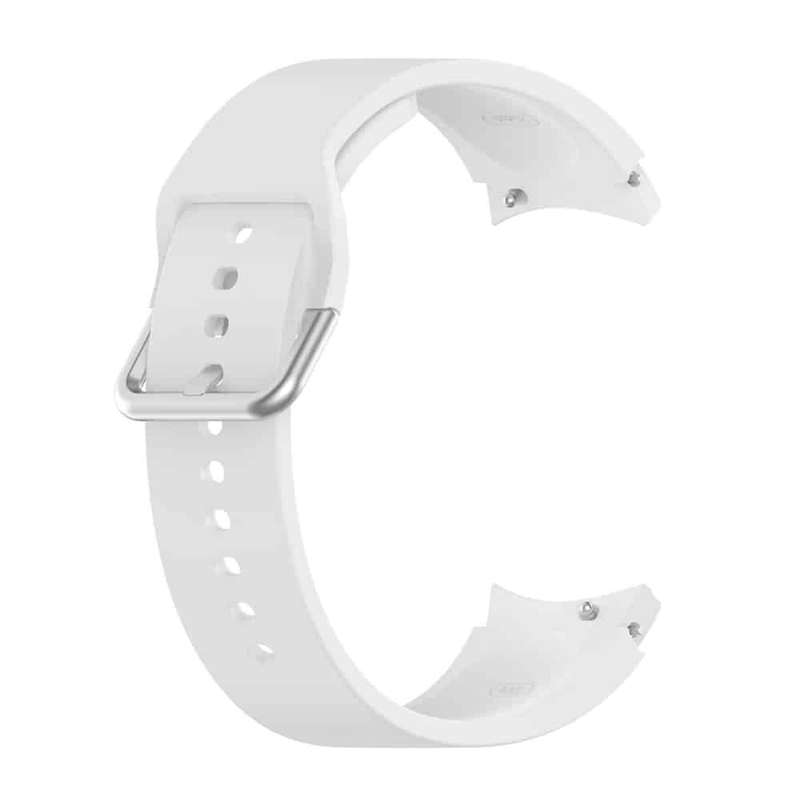 Killer Deals Silicone Band for Samsung Galaxy Watch 4 40mm/44mm (M/L) - White