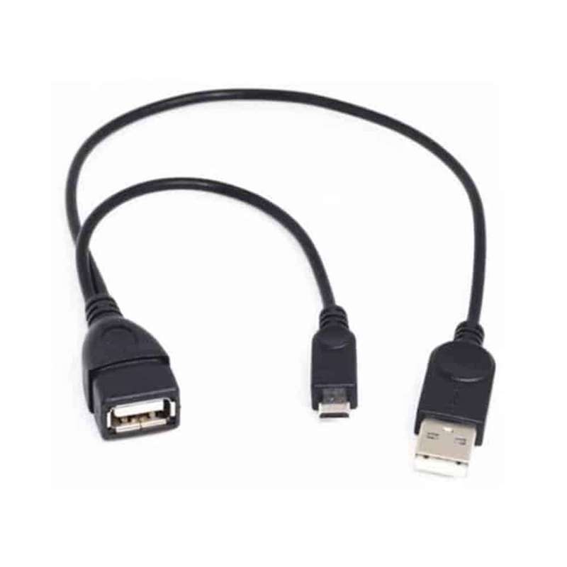 Female USB to Male USB/Micro USB OTG Data Transfer Cable/Connector/Adaptor