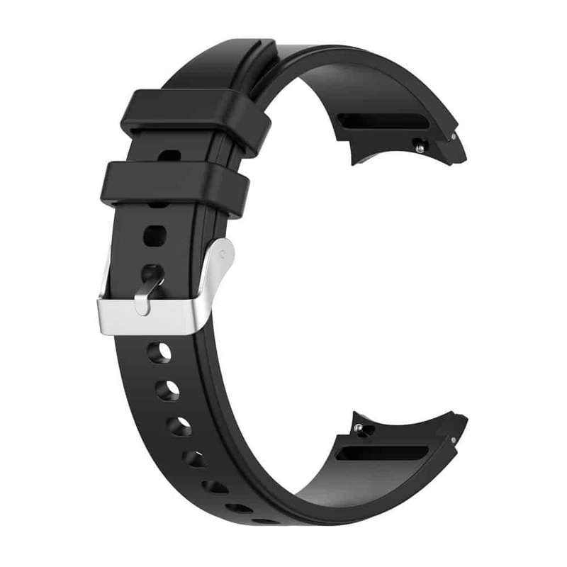 Killer Deals Waterproof Silicone Strap for Samsung Galaxy Watch 4- Black