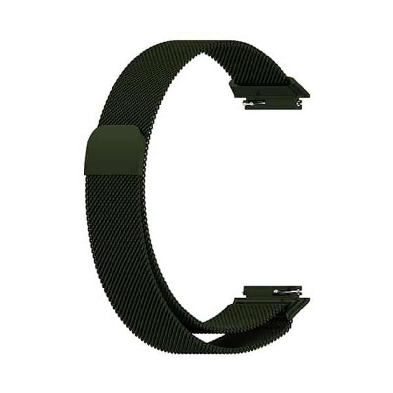 Killer Deals Stainless Steel Meshy Milanese Loop Strap for Huawei Band 7- Black