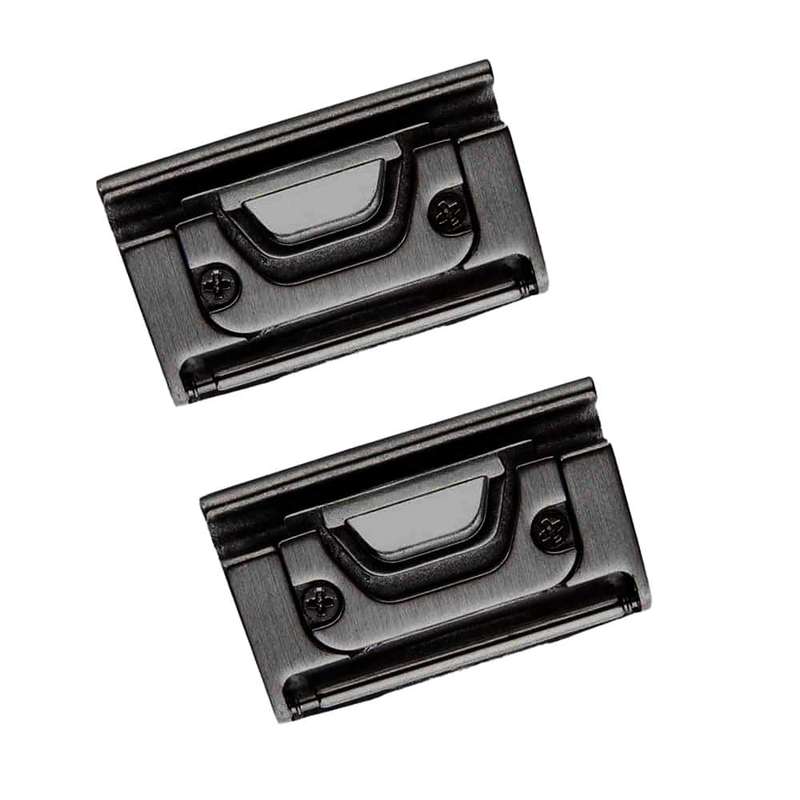 20mm Steel Adapter Connectors for Garmin Fenix 5S- Black