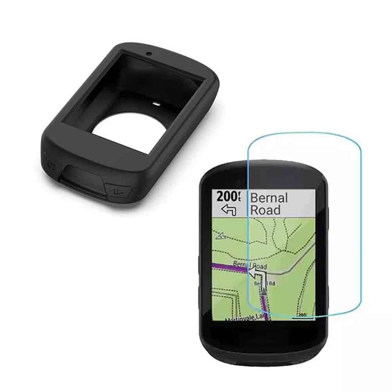 Killer Deals Silicone Case & Glass Screen Protector for Garmin Edge 830