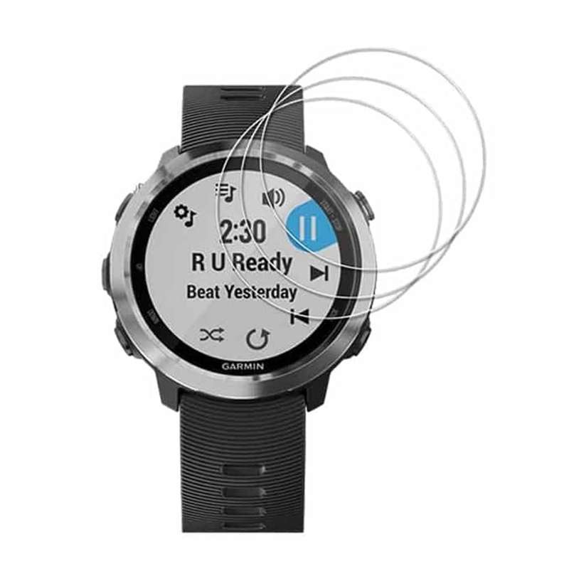 Killer Deals 35mm Glass Screen Protector for Garmin Forerunner 645 x3 Combo