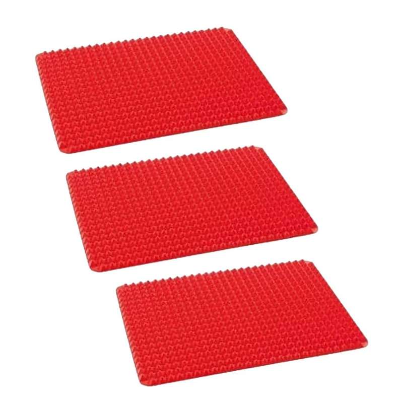 Silicone Non-Stick Kitchen Cake Baking Pyramid Mat 3 Pack