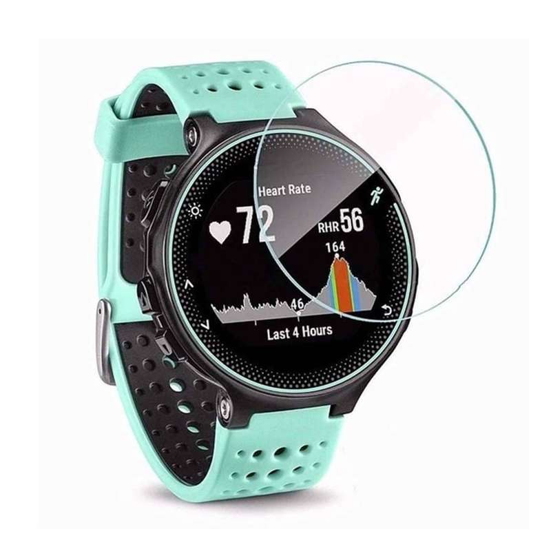 Killer Deals 40mm Clear Glass Screen Protector for Garmin Forerunner 235