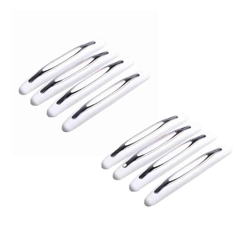 Killer Deals Universal Anti-Scratch Car Door Edge Guard Bumperx4- x2 Combo White