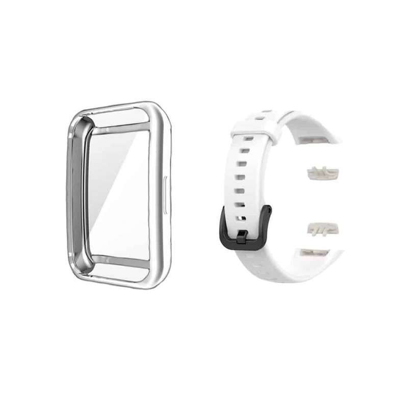 Killer Deals Shockproof Replacement Protective TPU Case for Huawei Band 6 - Clear and replacement...
