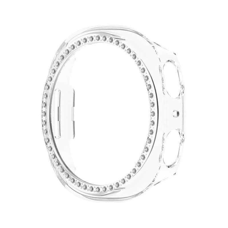 Killer Deals Diamond PC Case for Samsung Galaxy watch8 44mm - Clear