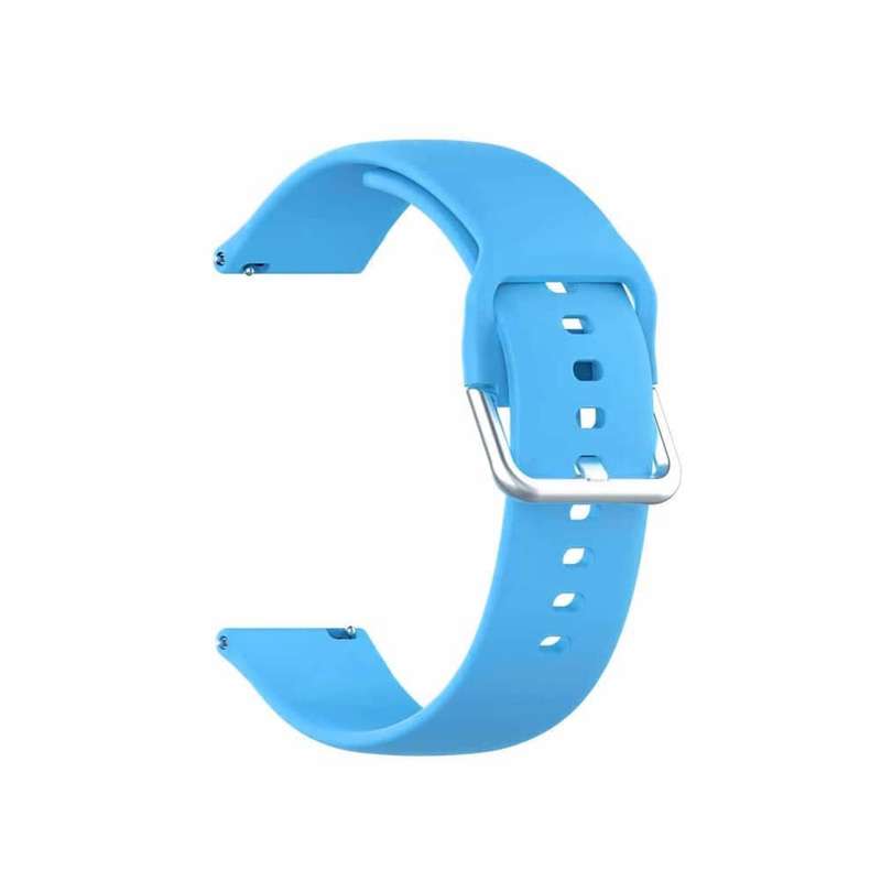 Killer Deals 20mm Universal Silicone Strap for Garmin / Samsung / Huawei,S/M - Blue