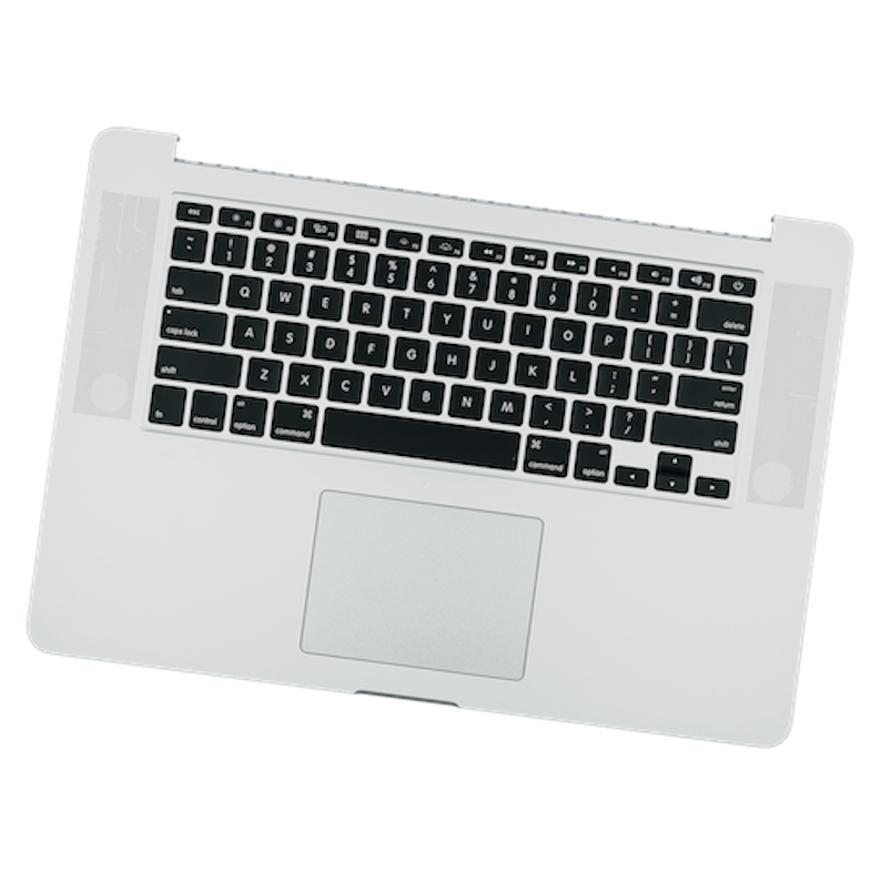 MacBook Pro 15 Retina Top Case with UK Keyboard (Mid 2015)(Battery and Trackpad Not Included)