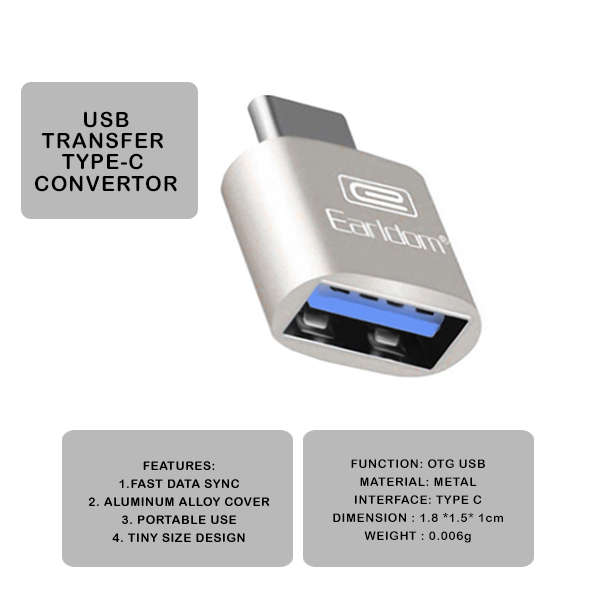 OTG USB3.0 Type-C fast data transmit and charge Adaptor ET-OT41