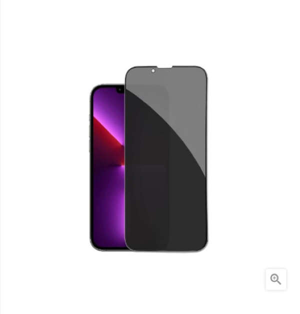 2.5D Anti-Privacy Black Screen Protector for iPhone 13 & iPhone 13 Pro