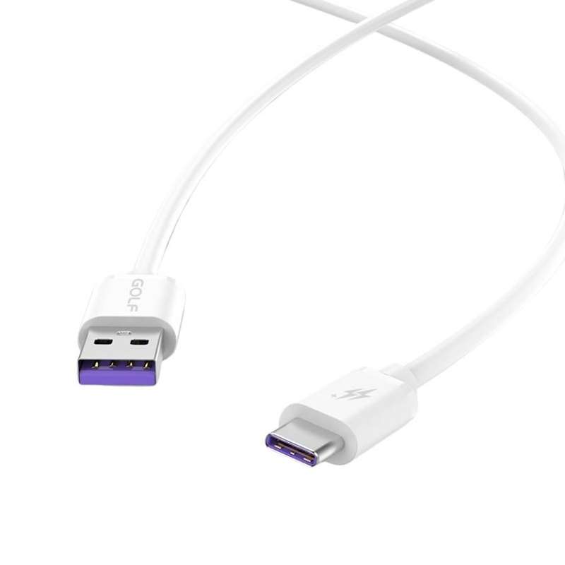 GOLF 5A Fast Charging Cable For Type-C USB Cable GC-77 1m