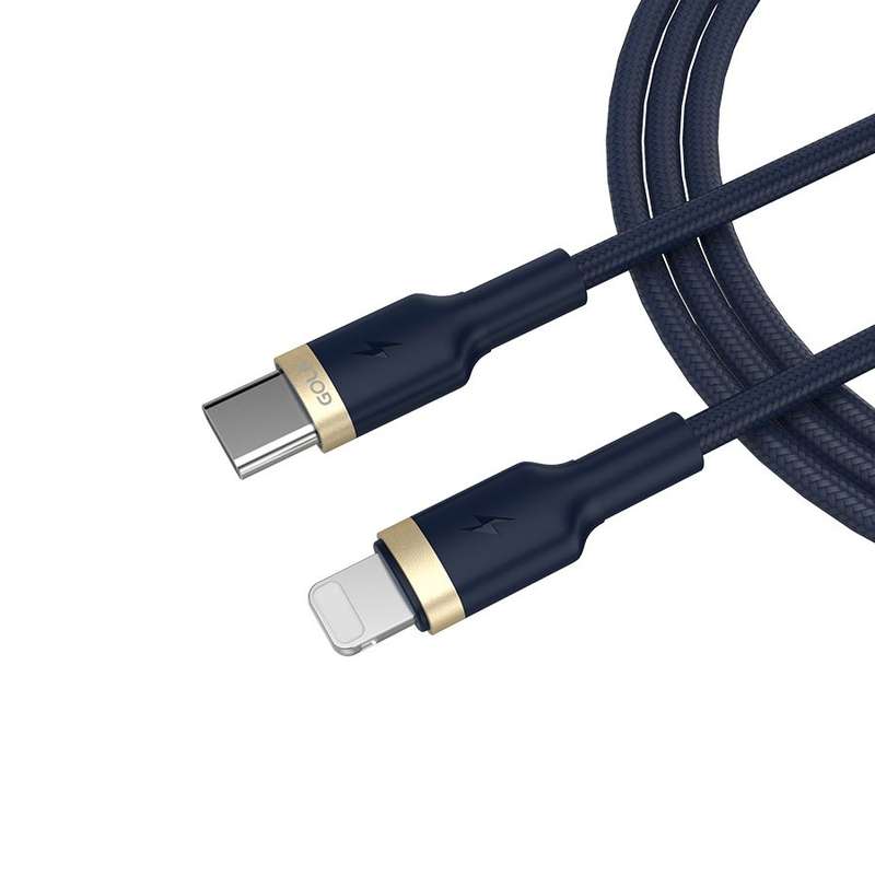 GOLF GC-71P 20W PD Quick Charge Cable Nylon Braided 1m