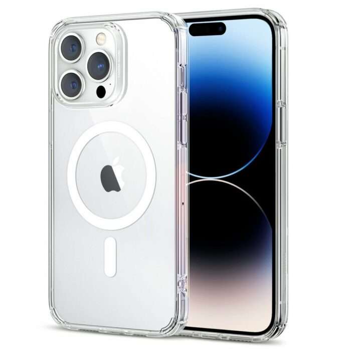 Magnetic Clear Case Compatible With iPhone 14 Pro