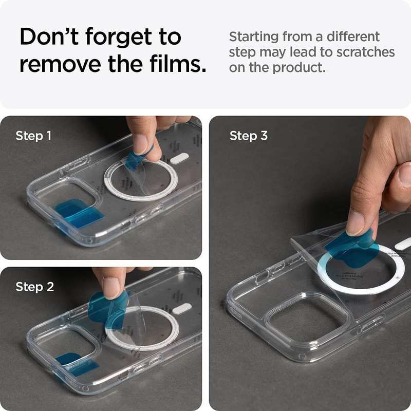 Magnetic clear case compatible with iPhone 13 Pro
