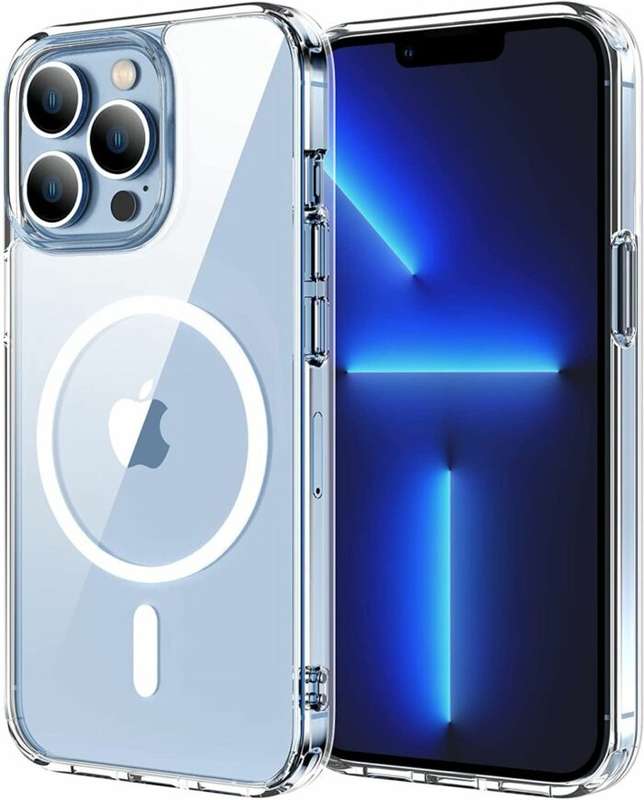 iPhone 13 Pro Max Clear Shockproof Cover with MagSafe