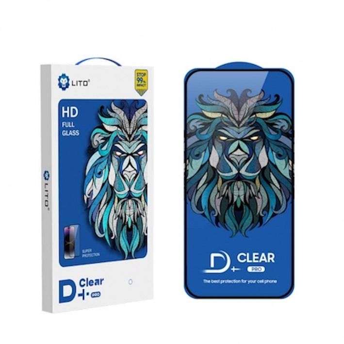 LITO D+ Pro High Definition Tempered Glass For IPhone 15 Pro Max