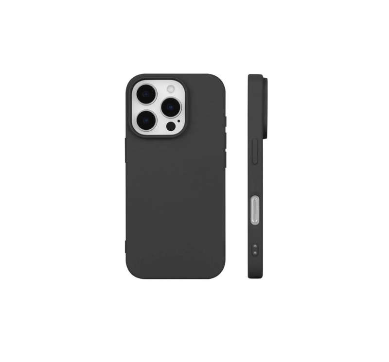 iPhone 15 Plus Silicon Cover - Black