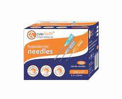 Needles 25g Hypodermic (100's)