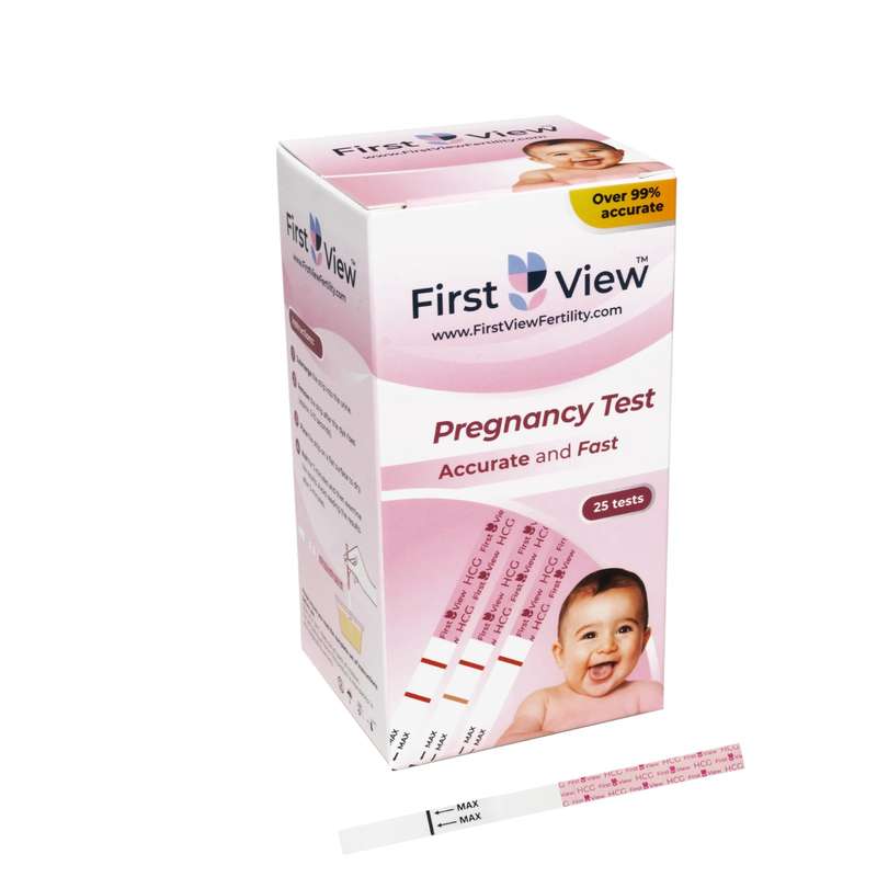 Pregnancy Test 25's SUPPORTED BY AN INTELLIGENT FERTILITY TRACKING APP