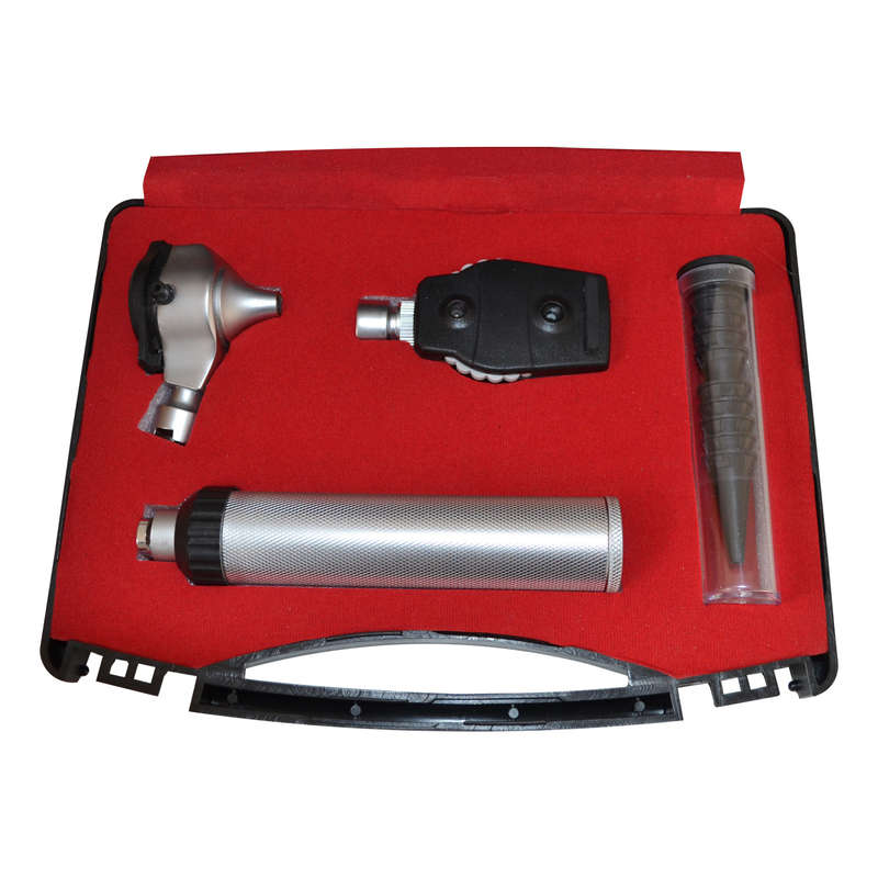 Otoscope and Ophthalmoscope Set  Fibre Optic