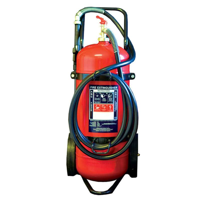 SABS 50KG DCP Fire Extinguisher Trolley