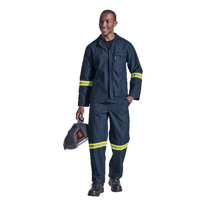 Budget 100% Cotton Conti Suit with Reflective