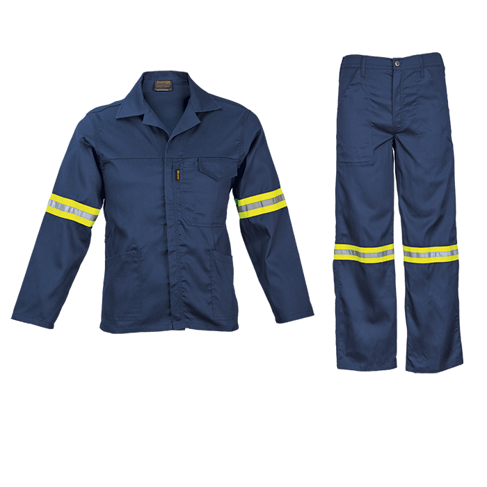 Supreme Poly Cotton Conti Suit with Reflective