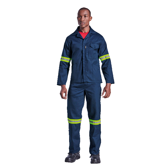 Supreme Poly Cotton Conti Suit with Reflective