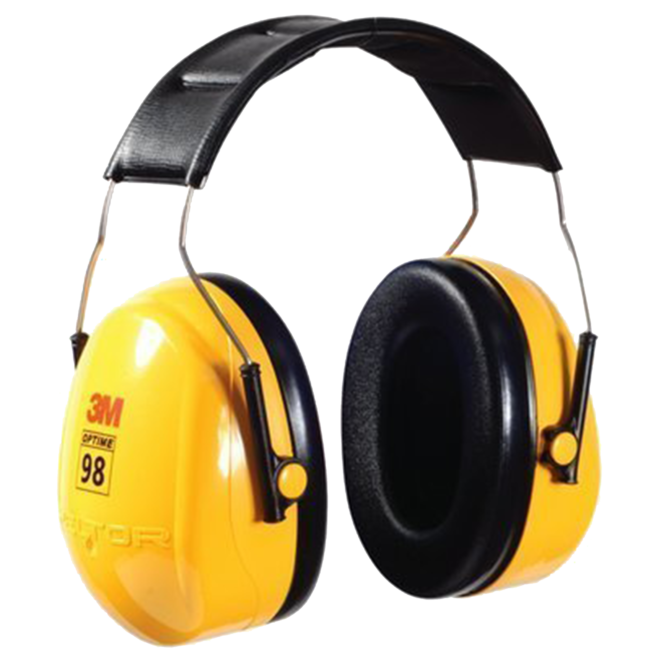 3M H9A PELTOR Optime 98 Over-the-Head Earmuffs SNR 31dB