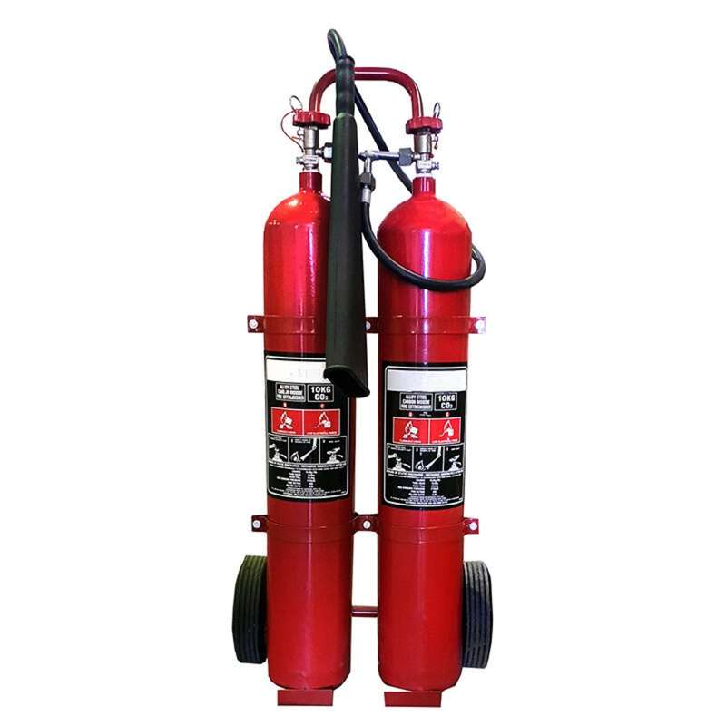 20kg CO2 Trolley Unit (Carbon Steel) 2 x 10KG