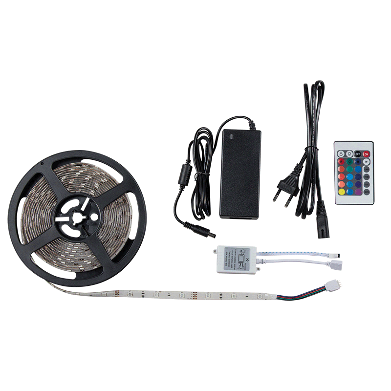 5 Meter Flexible LED RGB Strip Light with self adhesive backing