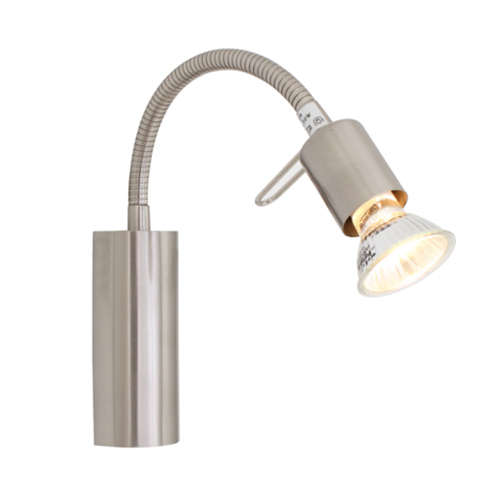 Speed W/Light Satin Chrome | W109SC