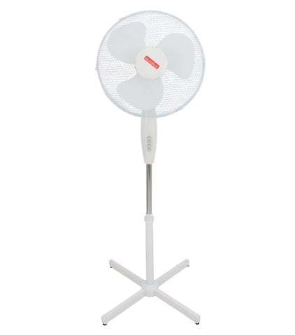 3 Blade White Standing Fan | F26W