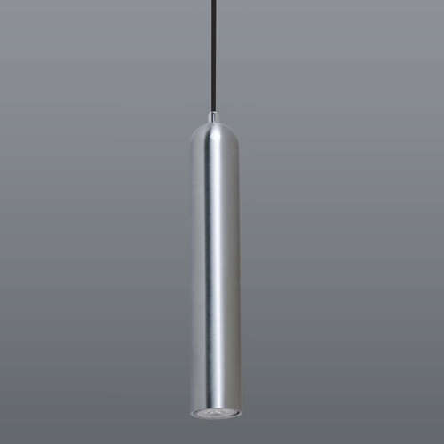 Gu10 Pendant with metal body and 2m suspension Chrome | FIORE 8653.11
