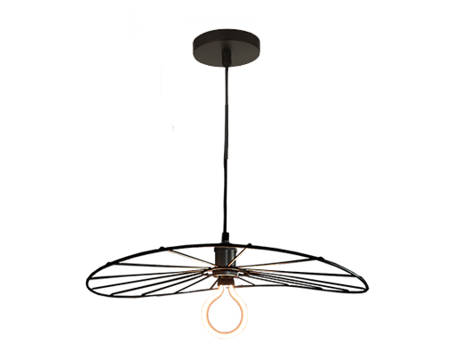 Black Pendant Wire Frame | FR18-(70)