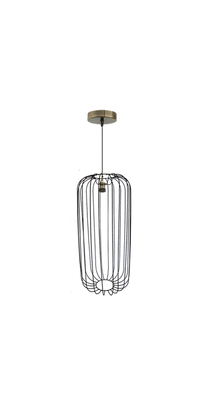 Wire Frame Pendant Light | FR23