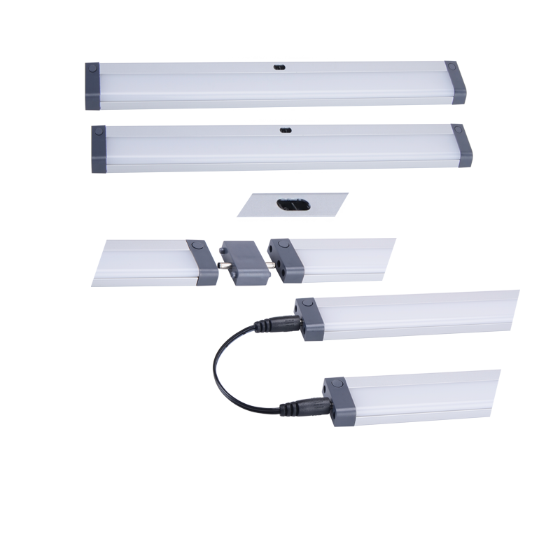 Two Pack Aluminium and PC Under Counter Light with Sensor Switch | FTL013 UC