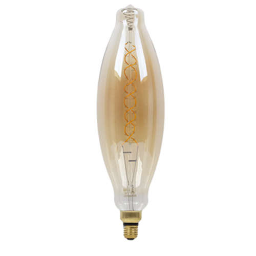 Filament Amber E27 LED 5w 2200K 125x445mm | LED0116