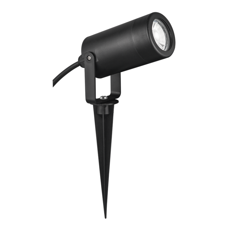 LED ABS and PC Garden Spike with Glass Cover IP44 | GS012 BLACK