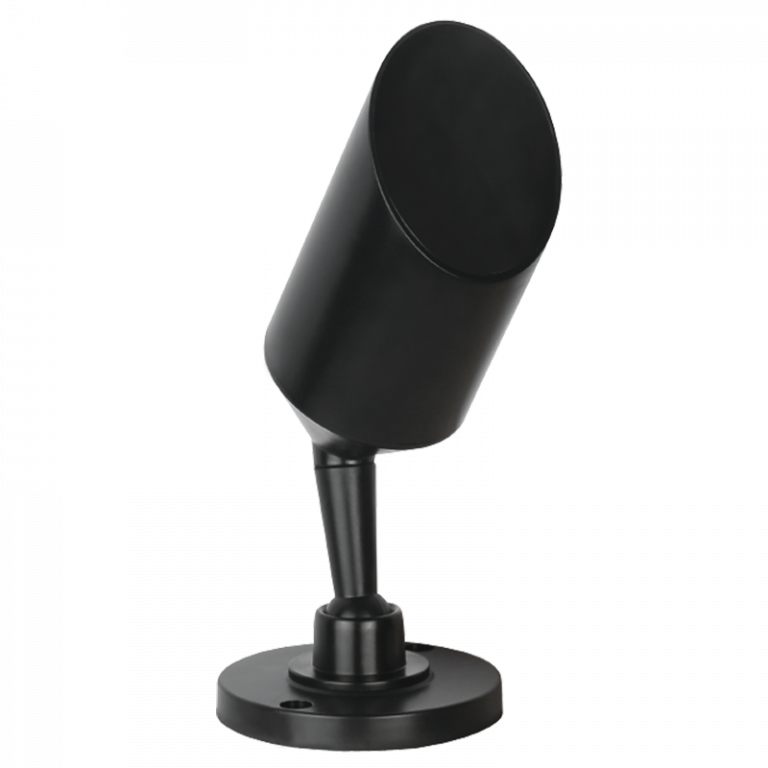 PC and PVC Garden Spot with Swivel Arm, IP65 GU10 Lampholder | GS014 BLACK