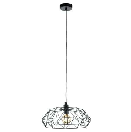 Black Wire Pendant | P778B