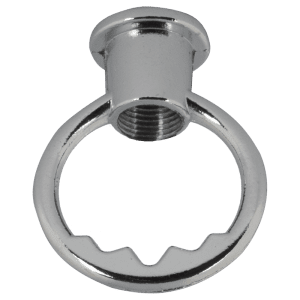 POLISHED CHROME BULL RING