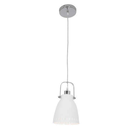 Metal Pendant White | PEN187/1 WHITE